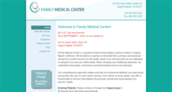 Desktop Screenshot of familymedicalcenters.com